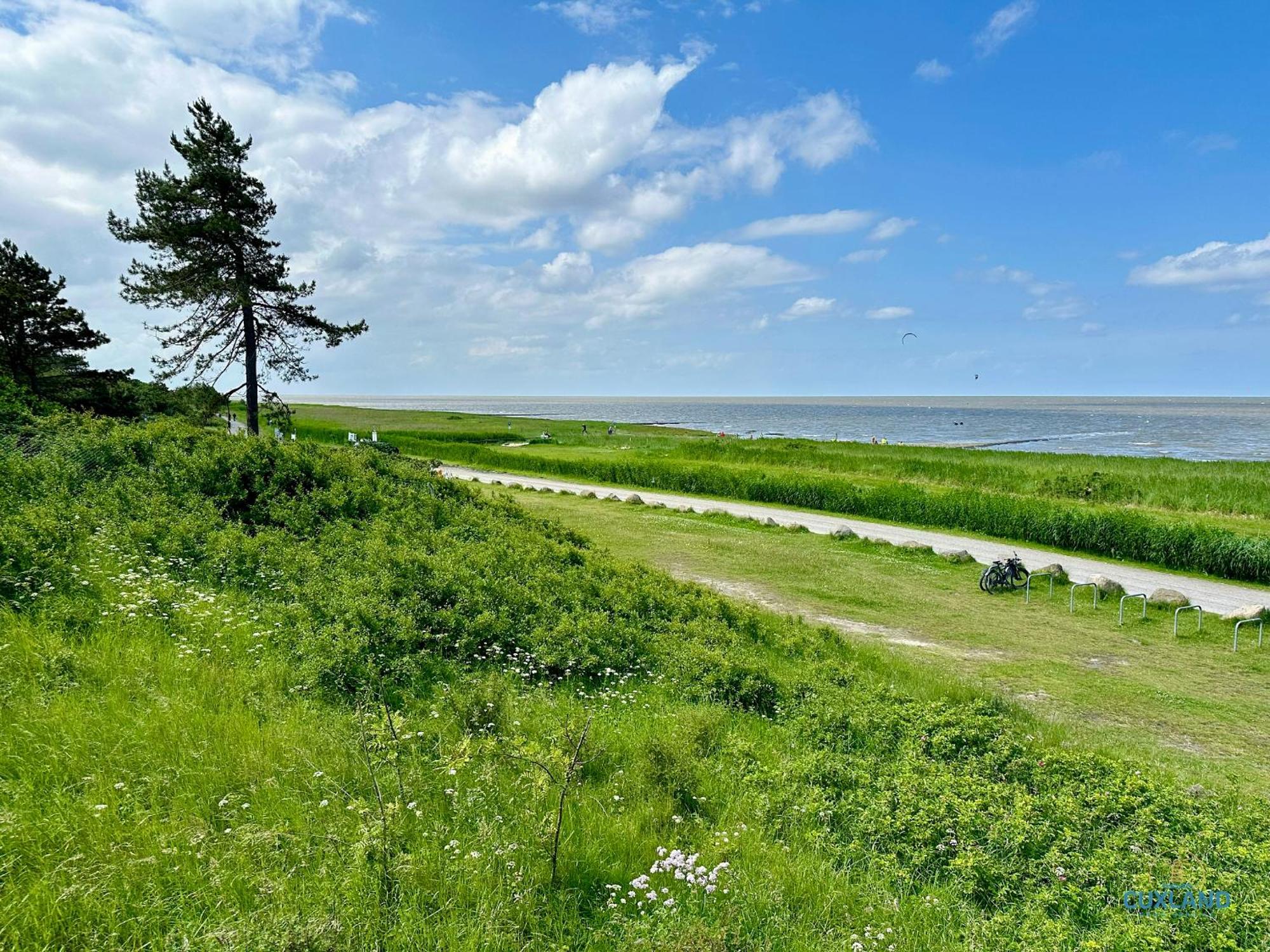 쿡스하펜 Urlaub Mit Spektakulaerer Aussicht Auf Das Wattenmeer 아파트 외부 사진